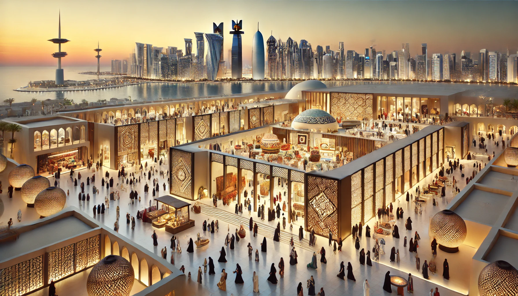 La Expo Cultural de Qatar Atrae a Millones, Mostrando el Patrimonio Árabe con un Toque Moderno